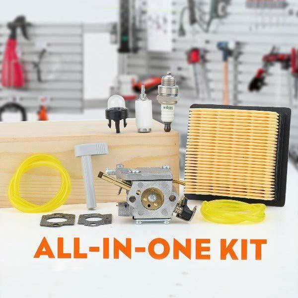 Carburetor Kit for Ryobi BP42 RY08420 RY08420A RY42BPEMC RY42WB Backpack Leaf Blower Replace 308054093 900777005 308054079 - Image 2